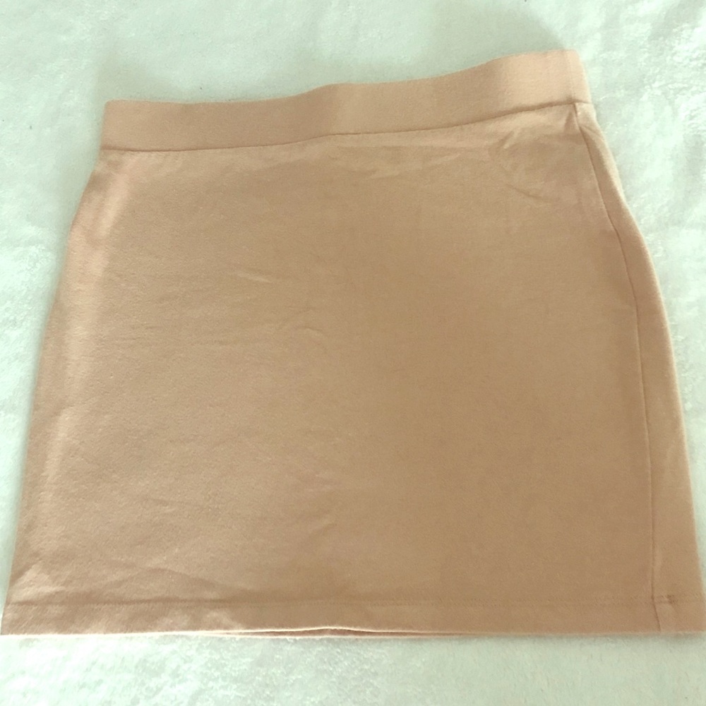 Forever 21 Beige Mini Skirt